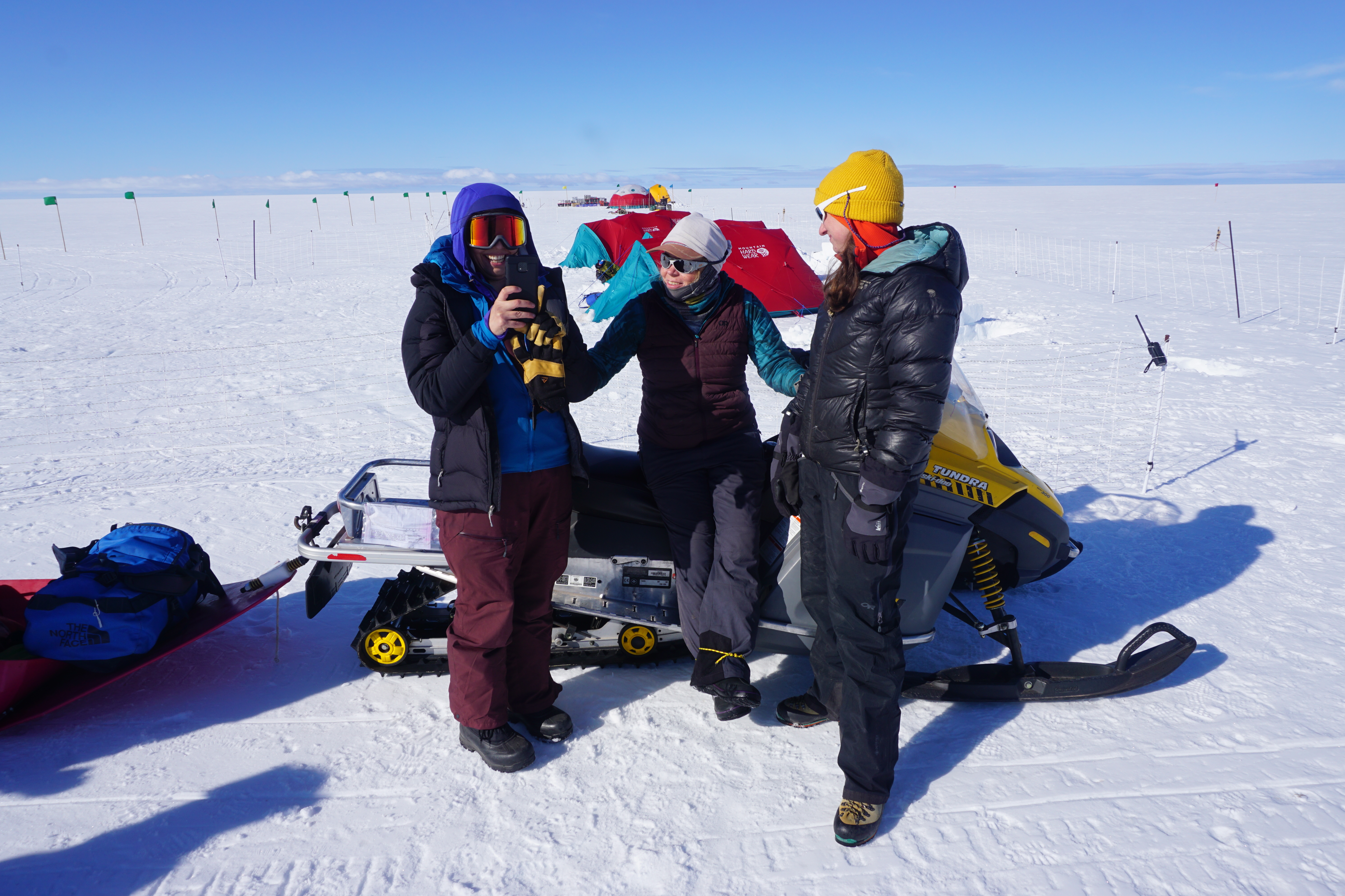 Students and faculty in Greenland