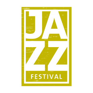 green rectangle jazz festival logo