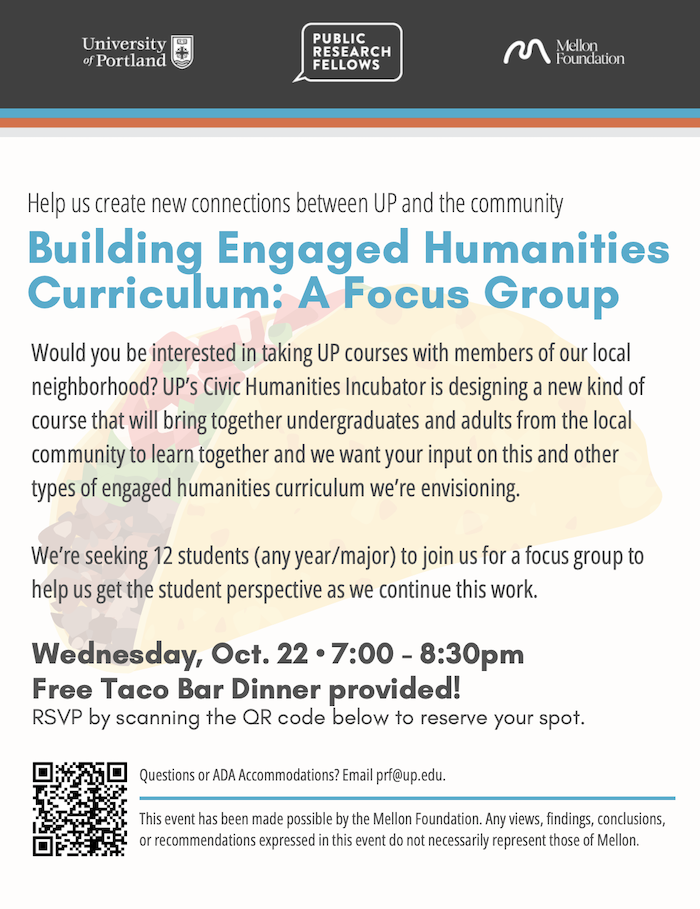 focus group flyer.