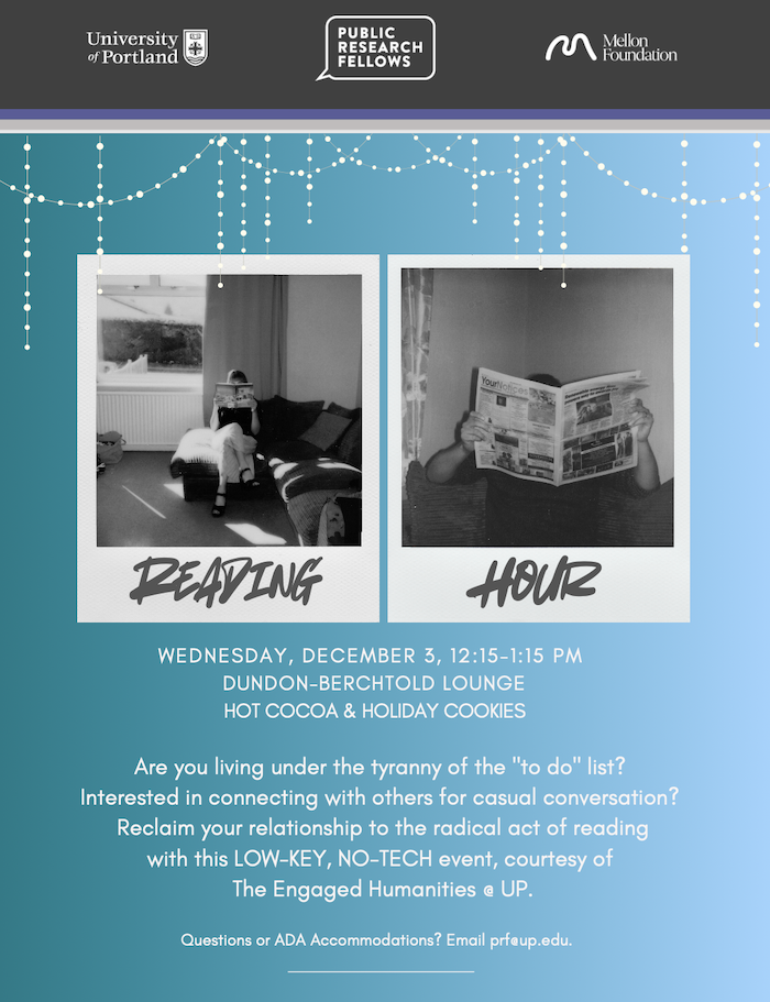 Reading Hour Flyer.